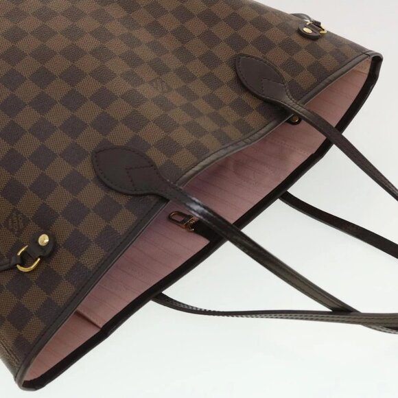 LOUIS VUITTON Damier Ebene Neverfull MM Tote Bag - Picture 6 of 16